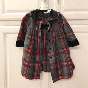 Little Bitty Girls 18 MO Christmas Dress & Coat